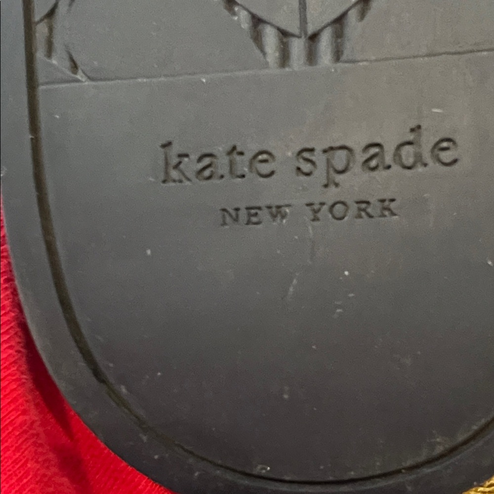 kate spade Navy and White Floral Slide Sandals - Picture 13 of 15